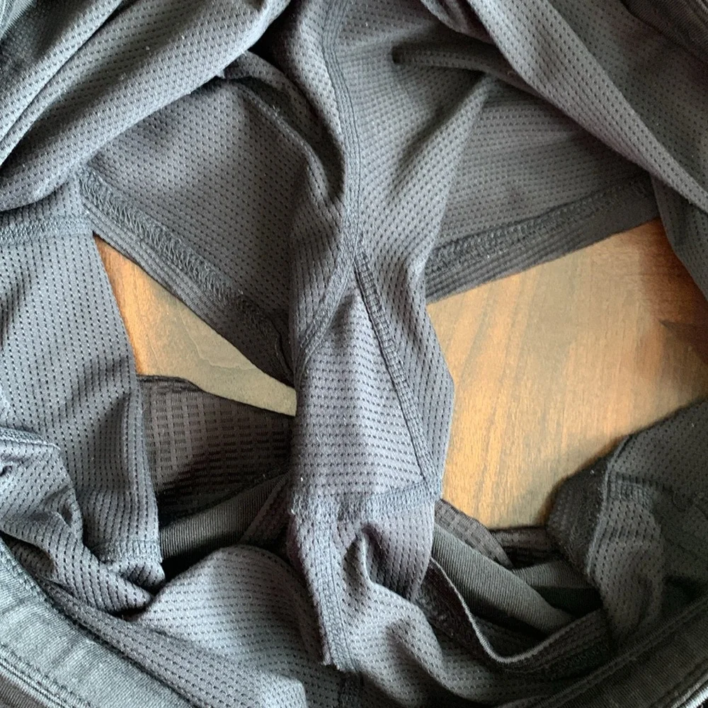 Athleta womens black skort skirt size large athletic pickleball tennis stretch - Picture 8 of 16